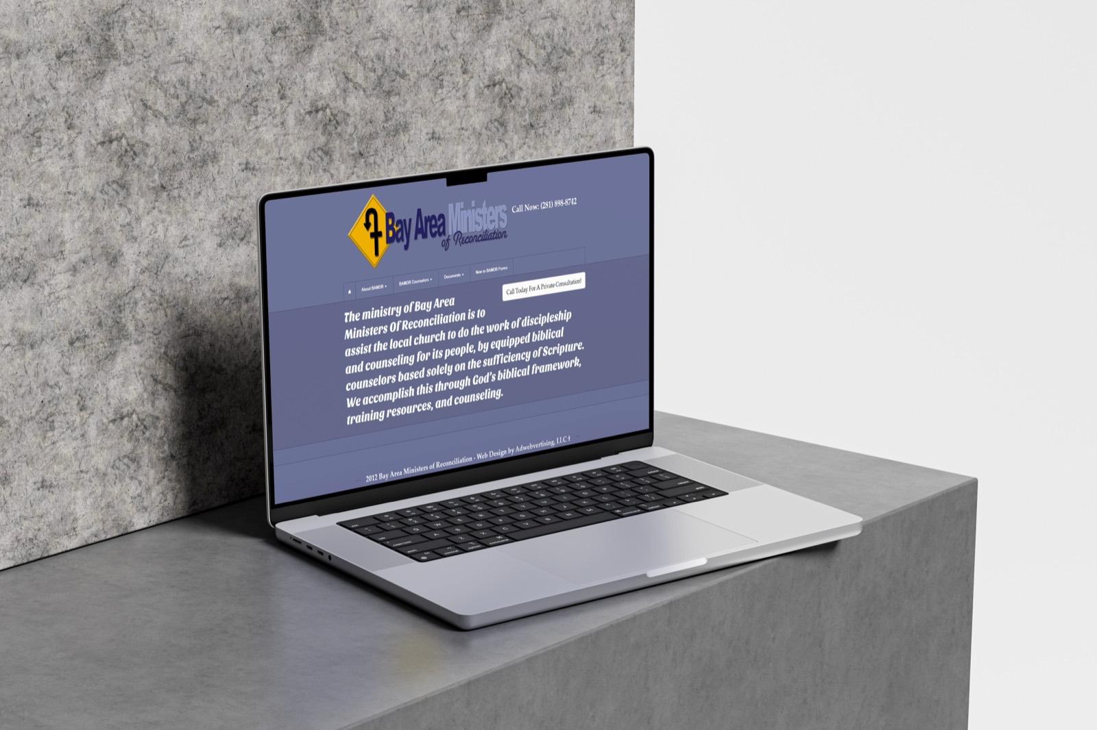 Bay Area Ministers of Reconciliation website mockup