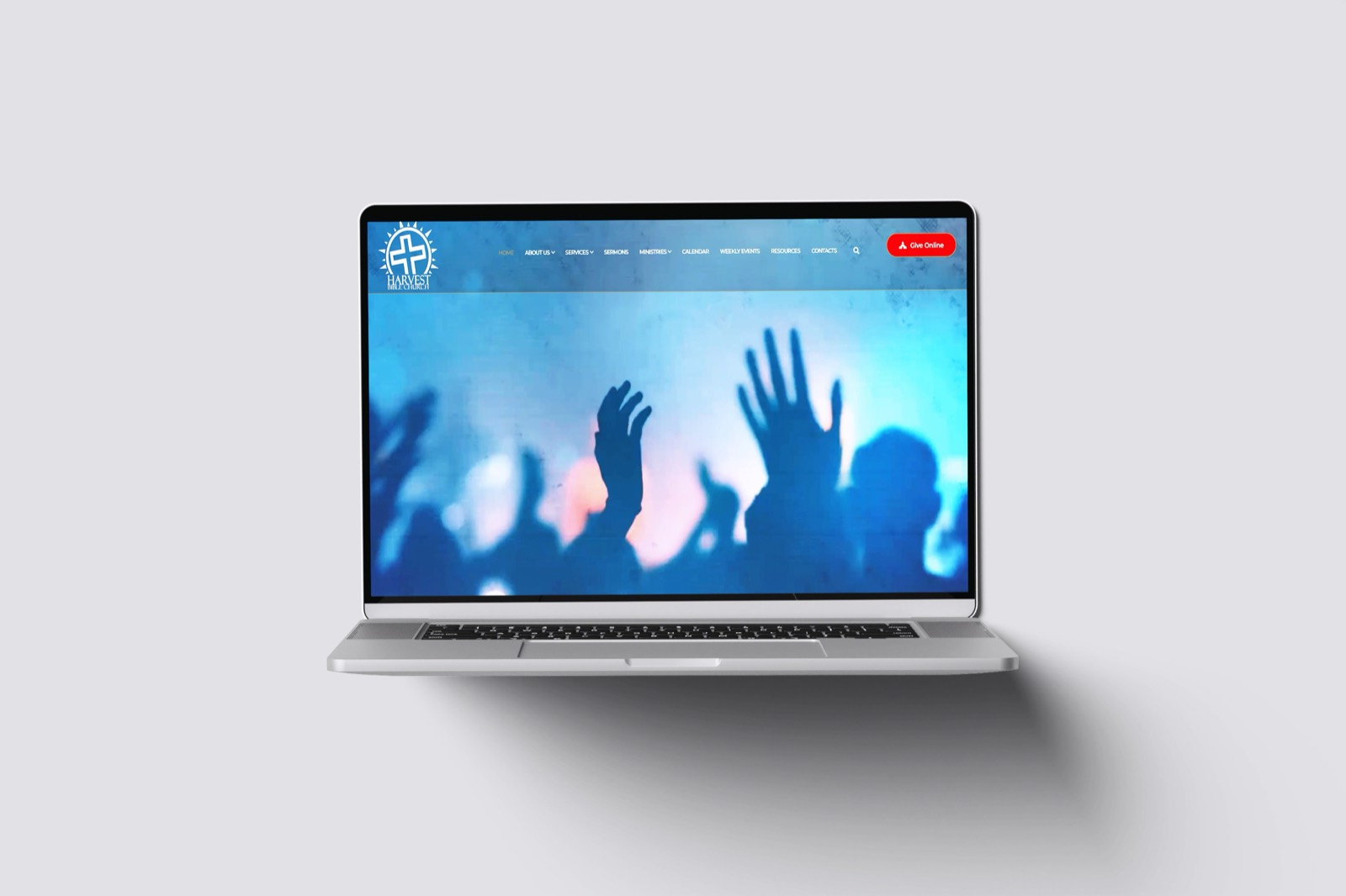 Harvest Bible Church AZ website mockup